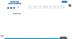 Desktop Screenshot of mercatinodelloscampolo.com